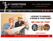 Tablet Screenshot of handyman-boise.com